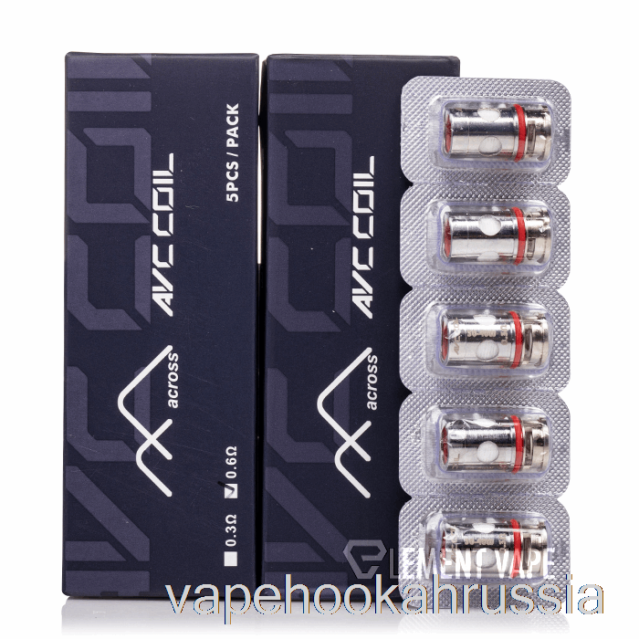 Vape Juice через сменные катушки Vape AVC Сетчатые катушки 0,8 Ом